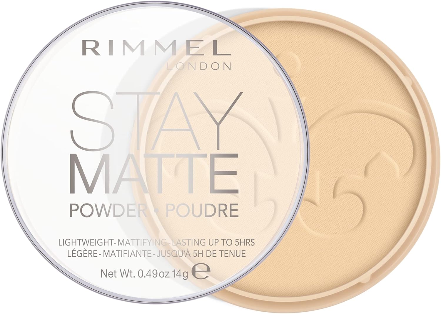 Rimmel Stay Matte Pressed Powder, Transparent, 14g