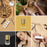 21 Matte Nail Polish Set 21 Different Shades Luxury Black & Gold Box Non-Gel