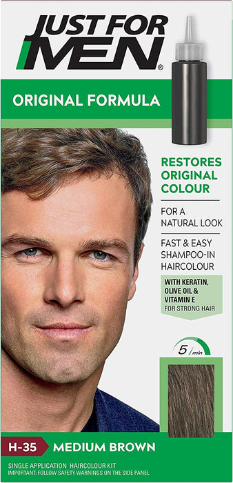 Just for men Original Formula Permanent Hair Dye with No Ammonia