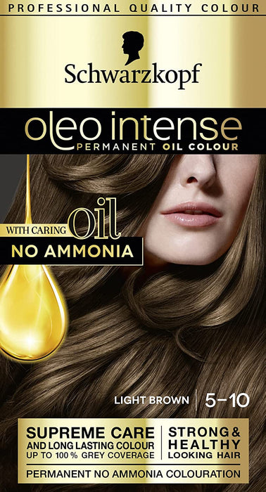 Schwarkopf Oleo Intense Permanent Hair Dye Upto 100% Grey Coverage