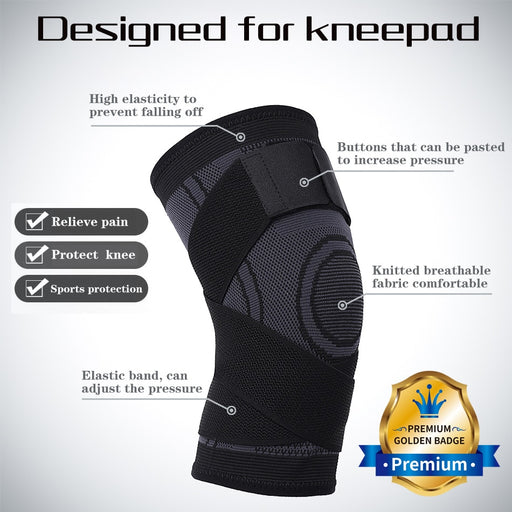 Unique Knee Pads Braces for Sports Supported Men and Women