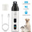 Unique Electric Rechargeable Dog Nail Clippers and Grinders