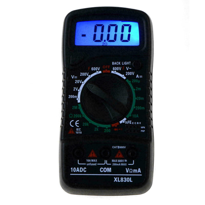 Unique LCD Digital Multimeter Voltmeter Ammeter