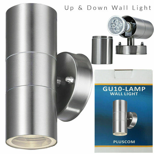 Unique Stainless Steel Up Down Wall Light