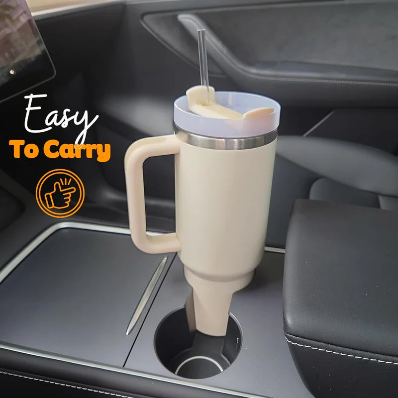 Tumbler With Handle 40 oz and Straw Lid