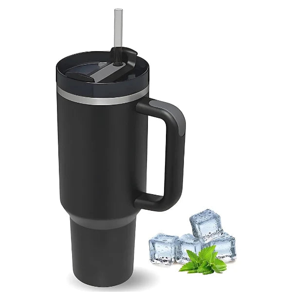 Tumbler With Handle 40 oz and Straw Lid