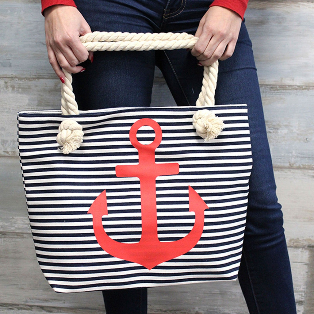 Rope Handle Bag - Tropical Toucan