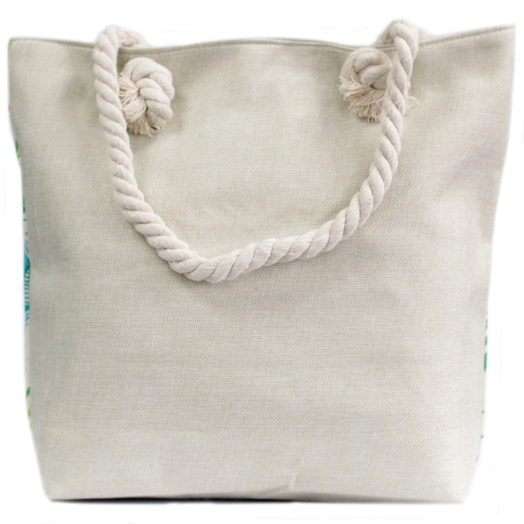 Rope Handle Bag - Tropical Toucan