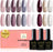 10pcs Nail Gel polish Candy series Set 10 colors Soak off UV/LED Gel Nail Polish